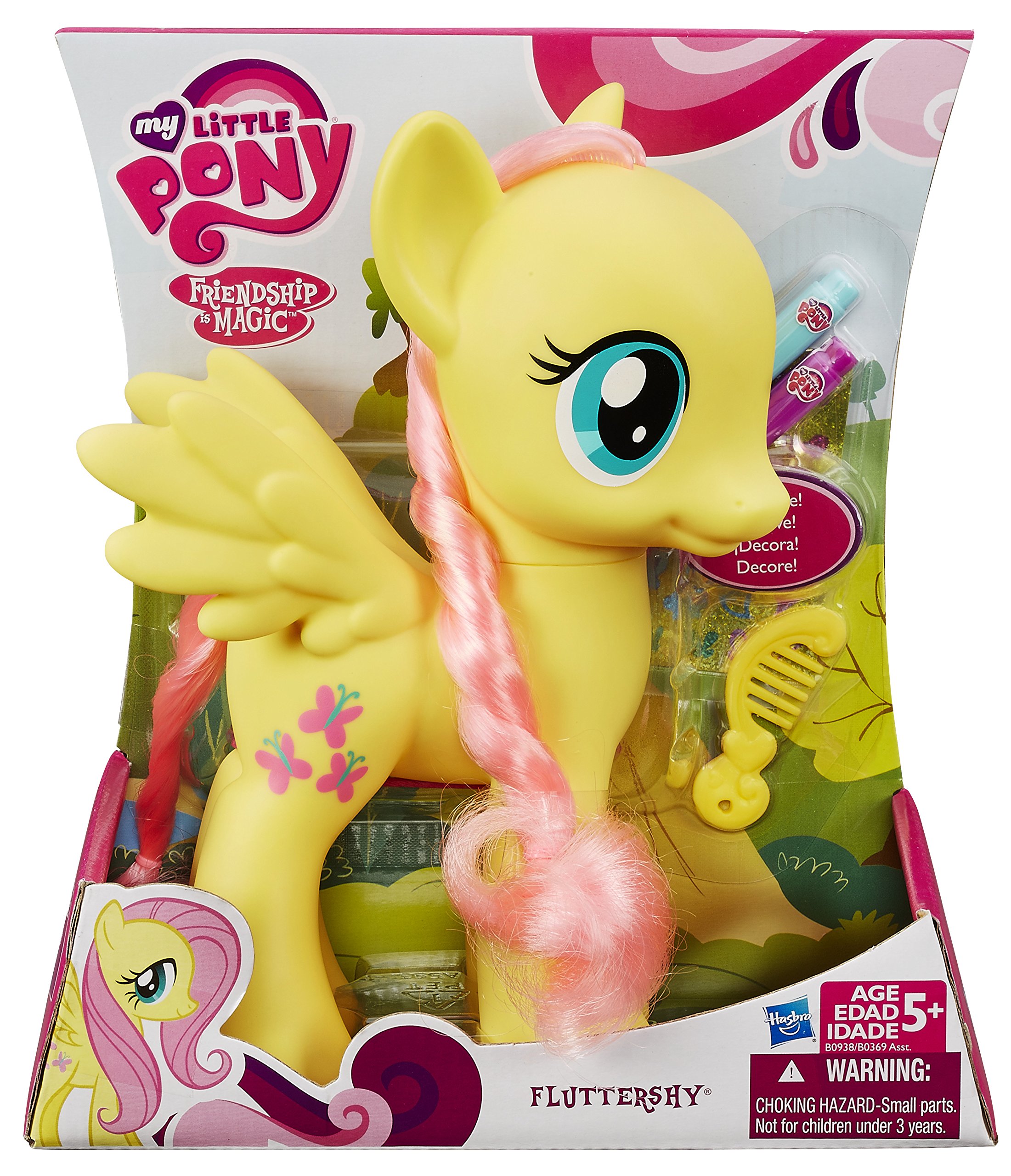 Amazon.com: My Little Pony Cutie Mark Magic Fluttershy 8-inch